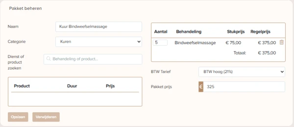 Rooster & openingstijden